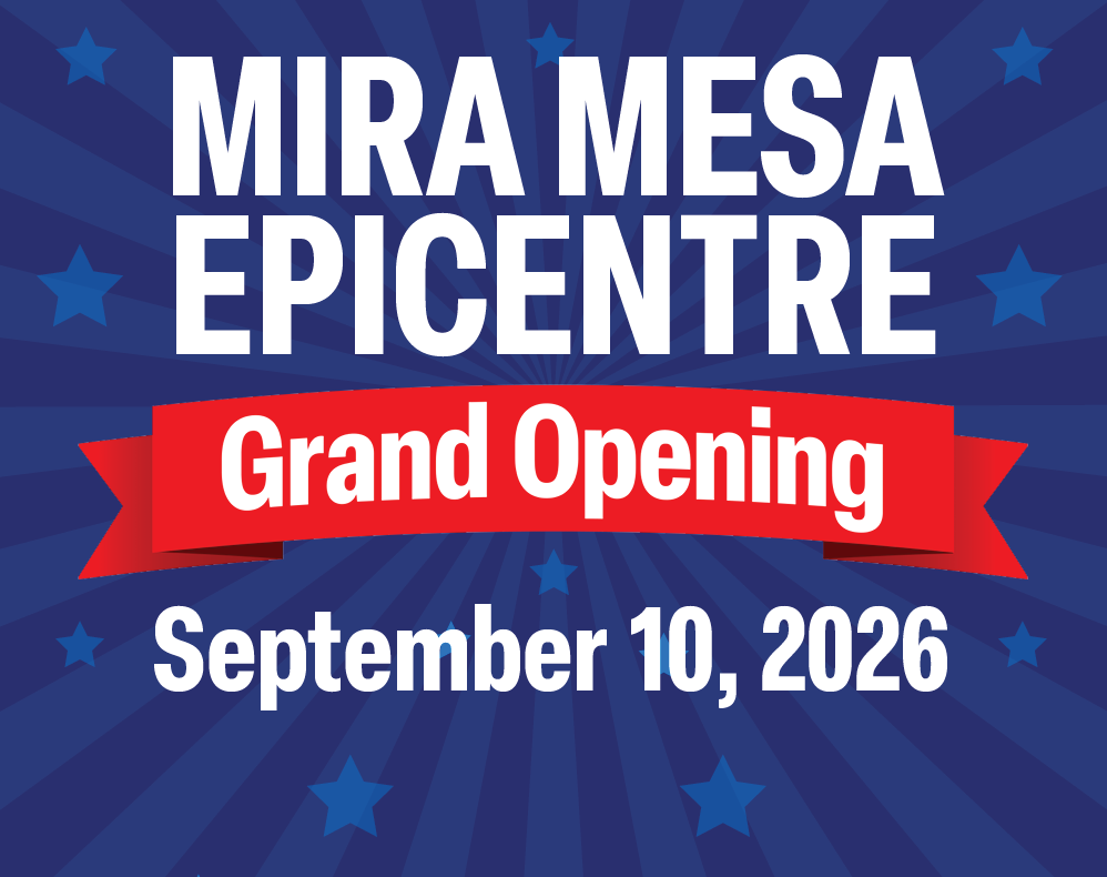 Mira Mesa Epicentre Grand Opening September 10 at 4 p.m.