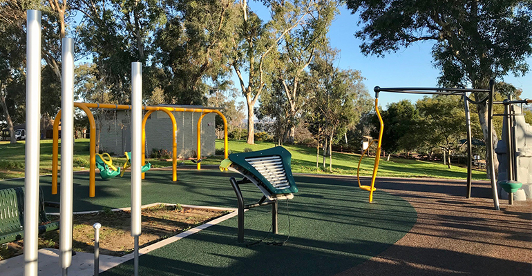 San Dieguito County Park ADA-accessible playground