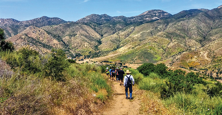 El Monte County Park Helix Flume Trail