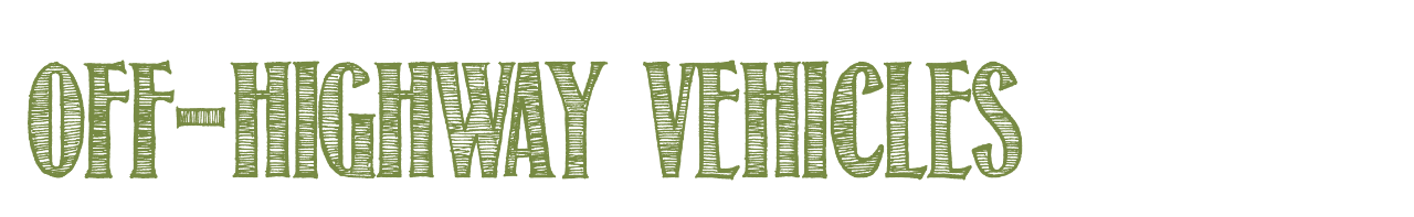 Off-Highway-Vehicles