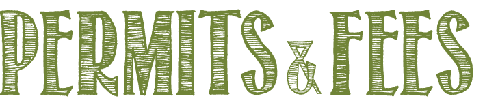Title of page Permits and Fees